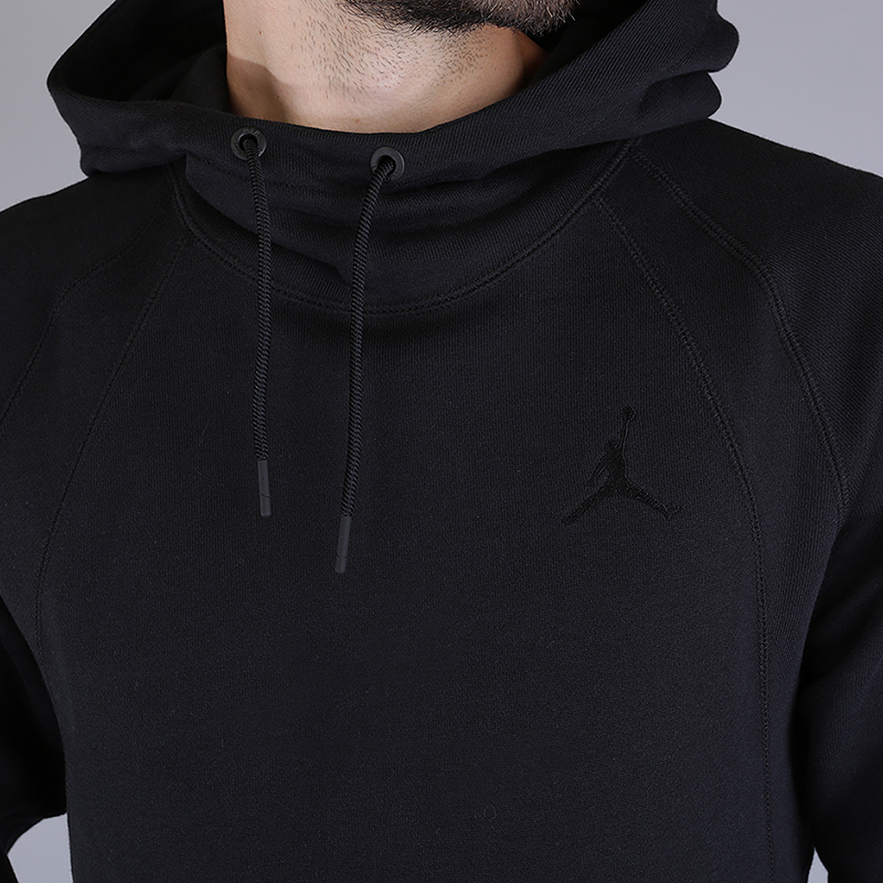 Мужская толстовка Jordan Wings Fleece Hoodie (860200-010)  - цена, описание, фото 3